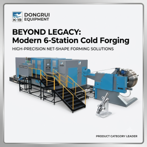 Dongrui Modern 6-Station Cold Forging Machine vs Used National 500 for High-Precision Net-Shape Forming Solutions