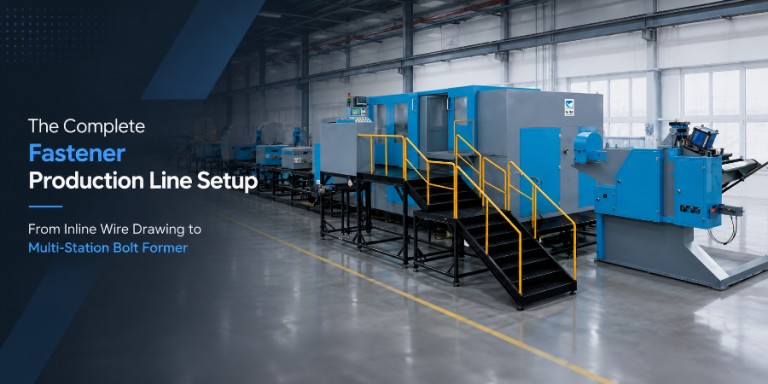 Dongrui The Complete Fastener Production Line Setup From Inline Wire Drawing to Multi-Station Bolt Former (2)