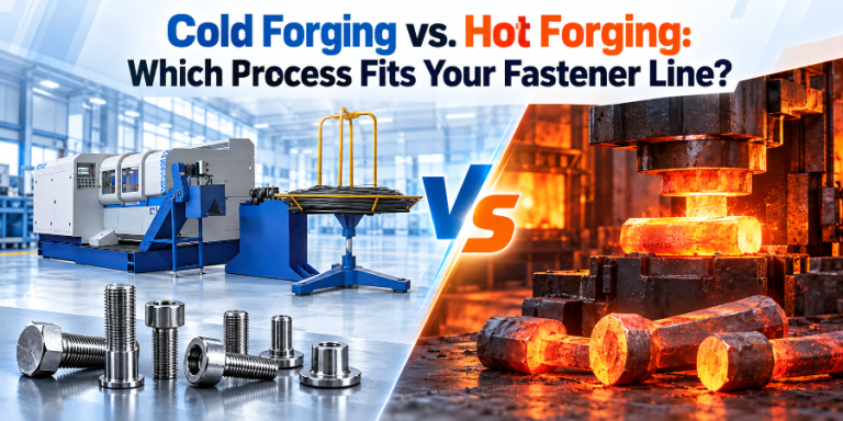 Cold Forging vs. Hot Forging Which Process Fits Your Fastener Line