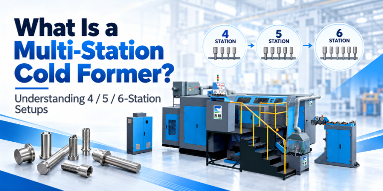 What Is a Multi-Station Cold Former Understanding 4 5 6-Station Setups